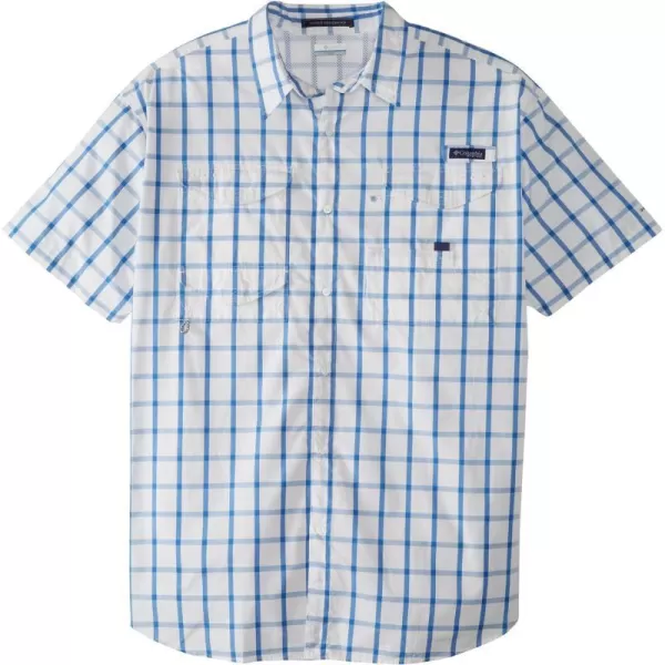 imageColumbia Mens Super Bonehead Classic SS ShirtVivid BlueLarge Box