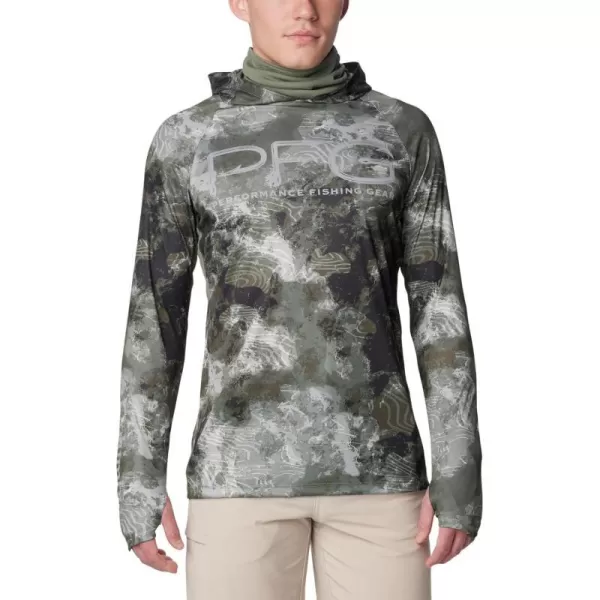 imageColumbia Mens Super Terminal Tackle Vent HoodieCypress Deepwaters Camo