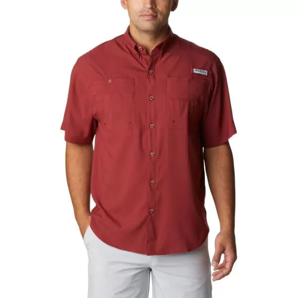 imageColumbia Mens Tamiami II Short Sleeve ShirtRed Jasper