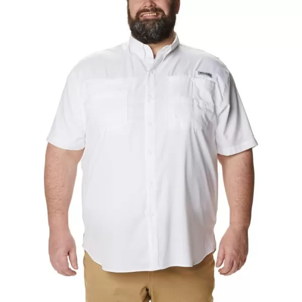 imageColumbia Mens Tamiami II Short Sleeve ShirtWhite  Legacy