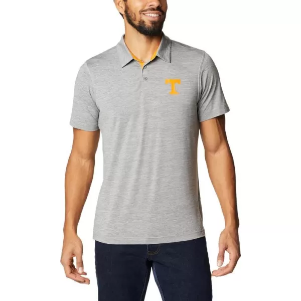 imageColumbia Mens Tech Trail PoloUt  Charcoal