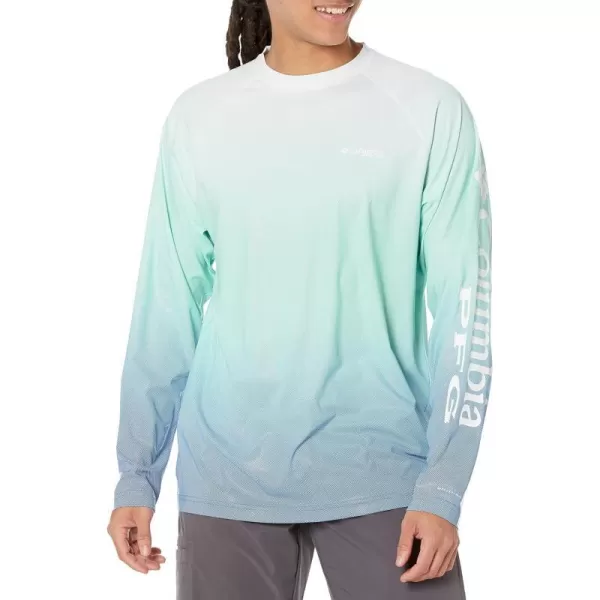 imageColumbia Mens Terminal Deflector Printed Long SleeveGulf Stream Gradient