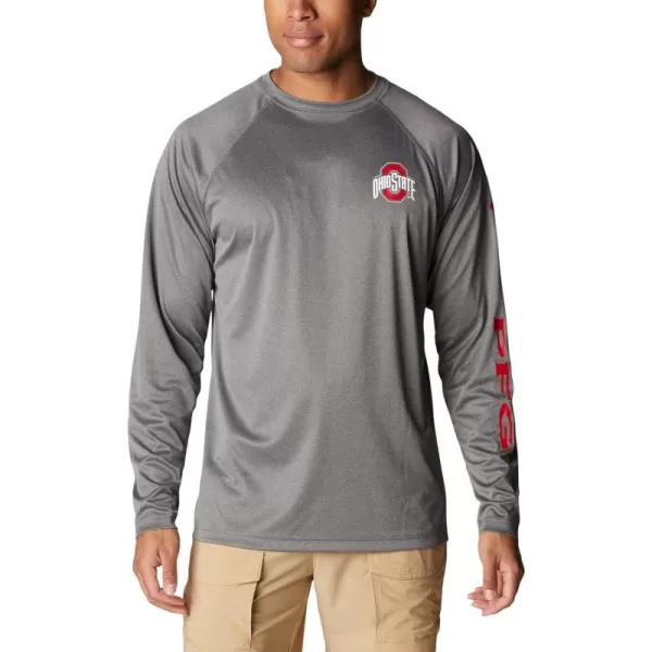 imageColumbia Mens Terminal Tackle Long Sleeve Shirt Wicking MaterialOhio State Buckeyes 26