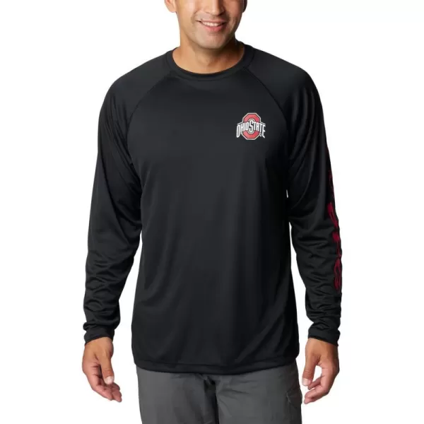 imageColumbia Mens Terminal Tackle Long Sleeve Shirt Wicking MaterialOs  Black