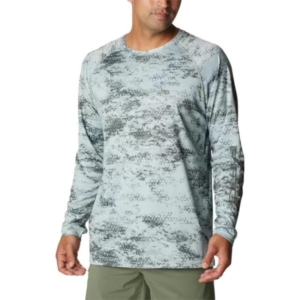 imageColumbia Mens Terminal Tackle Long Sleeve Shirt Wicking MaterialSafari Pfg Camo