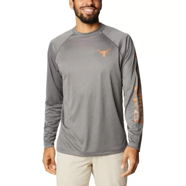 imageColumbia Mens Terminal Tackle Long Sleeve Shirt Wicking MaterialTexas Longhorns 20