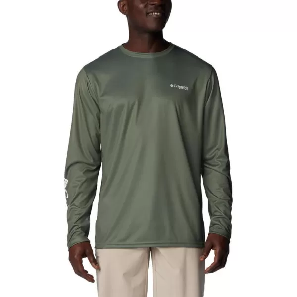 imageColumbia Mens Terminal Tackle PFG Bait Jumper Long SleeveCypressNew Mint Bait Jumper Fresh