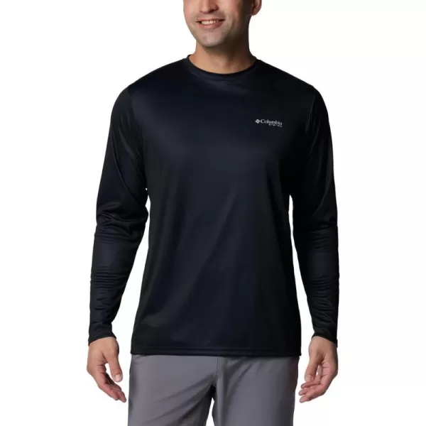 imageColumbia Mens Terminal Tackle PFG Statetriot Long SleeveBlackGraphite Tx