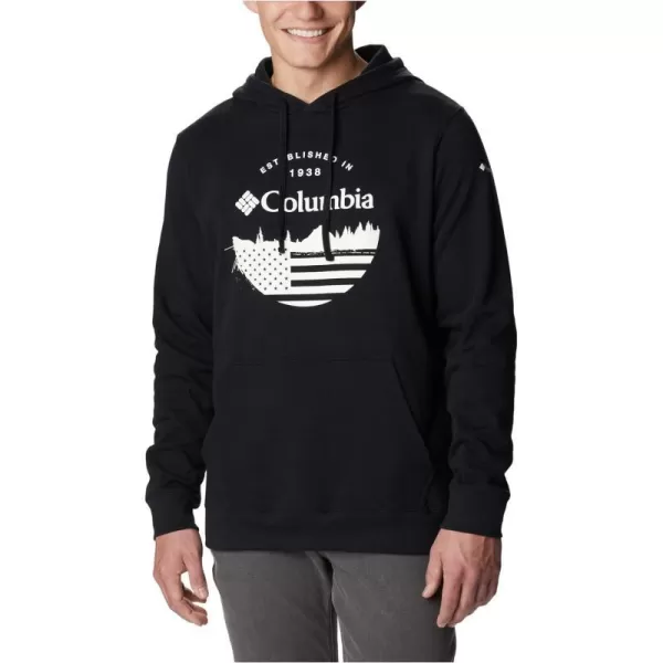 imageColumbia Mens Trek Graphic HoodieBlackFunFlags Graphic