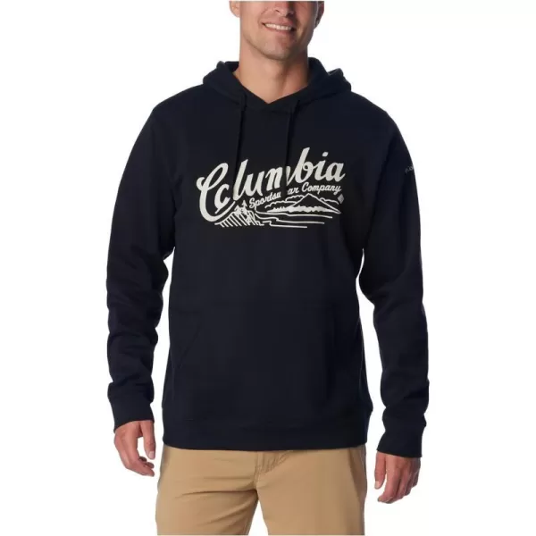 imageColumbia Mens Trek Graphic HoodieBlackScripted Scene