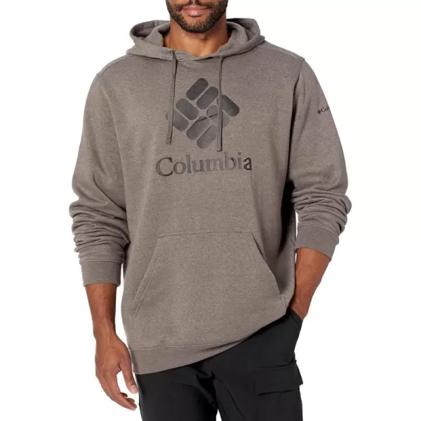 imageColumbia Mens Trek HoodieCharcoal HeatherCsc Stacked Logo