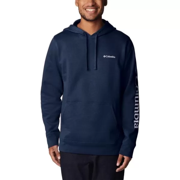 imageColumbia Mens Trek HoodieCollegiate NavyCsc Sleeve Logo