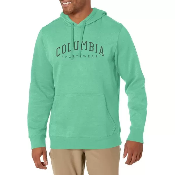 imageColumbia Mens Trek HoodieKelp HeatherCsc Arched Brand Logo