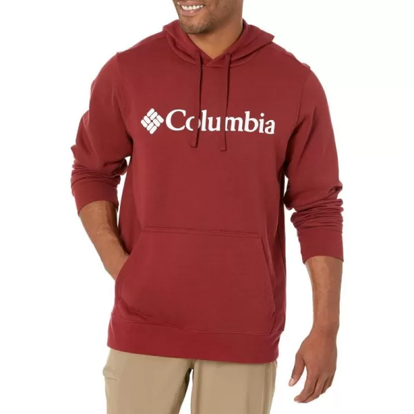 imageColumbia Mens Trek HoodieRed JasperCsc Branded Logo