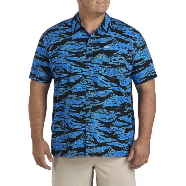 imageColumbia Mens Trollers Best Short Sleeve ShirtBlack Rough Waves Print