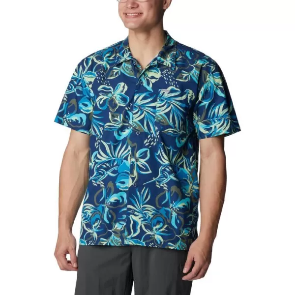 imageColumbia Mens Trollers Best Short Sleeve ShirtCarbon Wildwaters Print