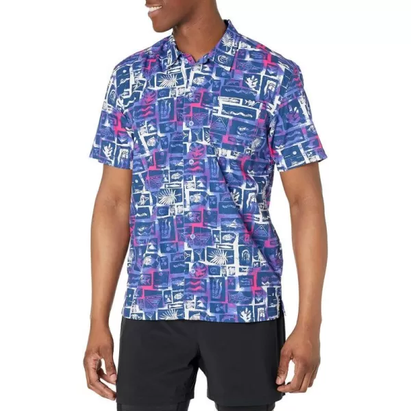 imageColumbia Mens Trollers Best Short Sleeve ShirtViolet Sea Punked Fish
