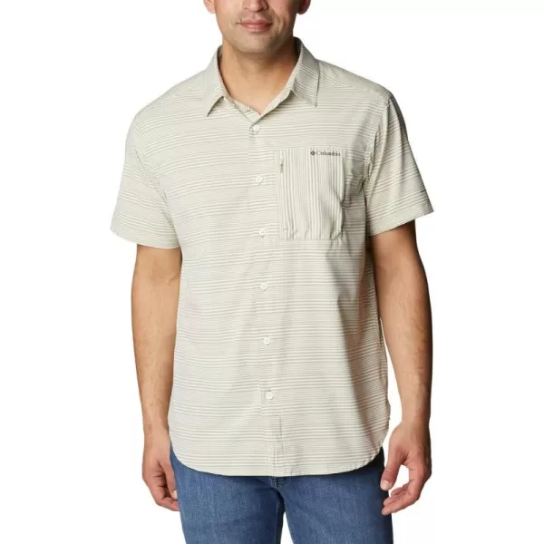 imageColumbia Mens Twisted Creek Iii Short SleeveSavory Wave Crest Stripe