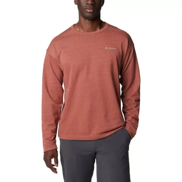 imageColumbia Mens Twisted Creek Knit Long Sleeve CrewAuburn Heather