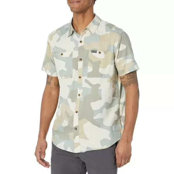 imageColumbia Mens Utilizer Printed Woven Short SleeveNiagara Mod Camo