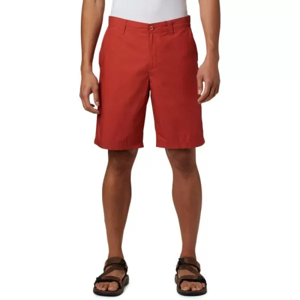 imageColumbia Mens Washed Out Short Cotton Classic FitCarnelian Red