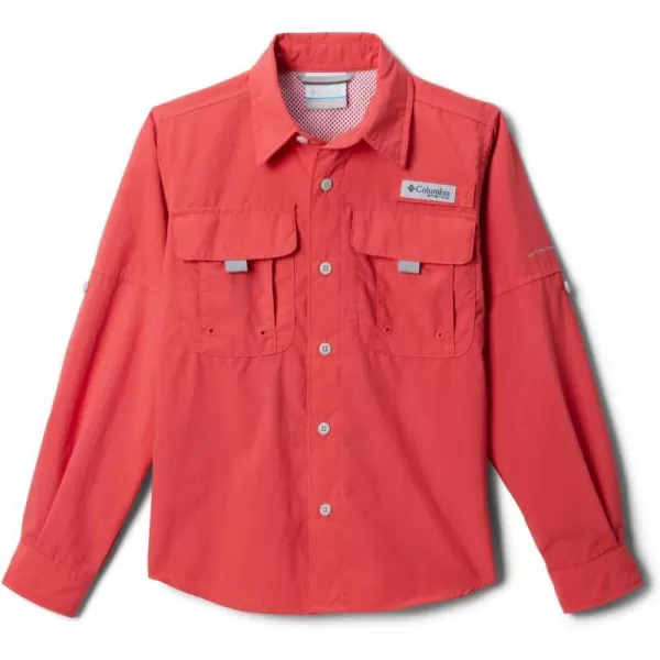 imageColumbia Sportswear Boys Bahama Long Sleeve ShirtSunset Red