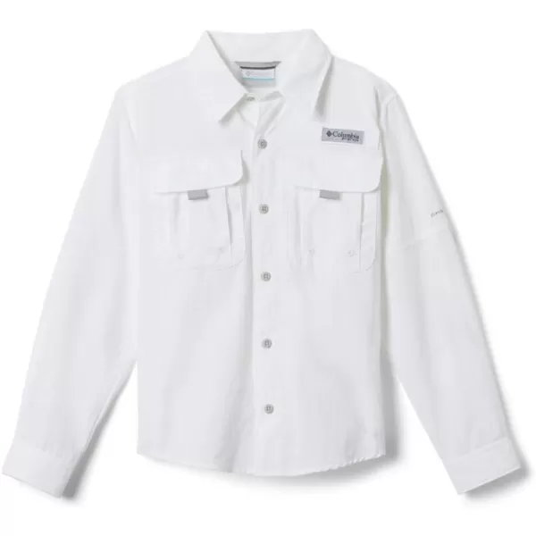 imageColumbia Sportswear Boys Bahama Long Sleeve ShirtWhite