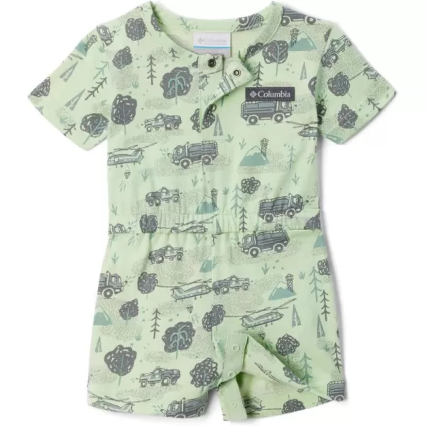 imageColumbia Unisex Baby Little Sur PlaysuitSage Leaf Forestlove