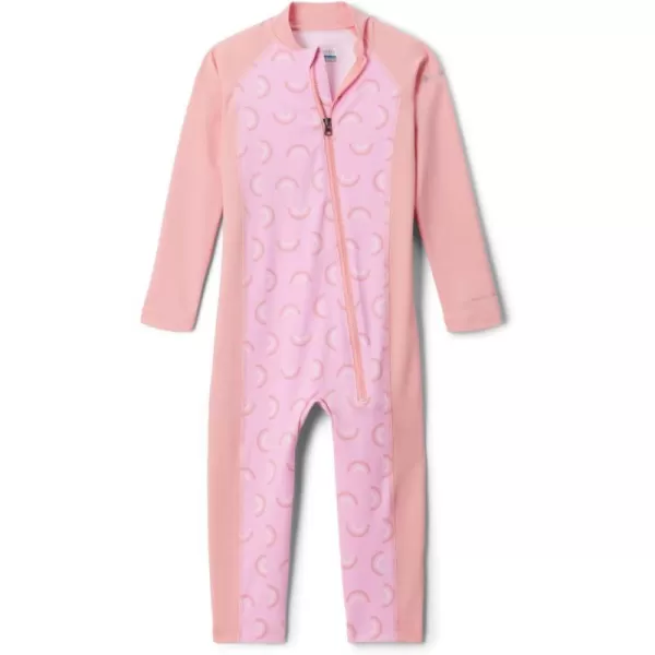 imageColumbia Unisex Baby Sandy Shores Ii SunsuitSunsuitCosmos RainbowySalmon Rose