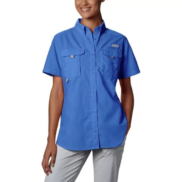 imageColumbia Womens Bahama Short Sleeve ShirtBlue Macaw