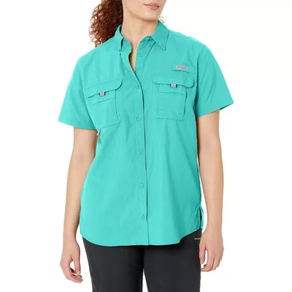 imageColumbia Womens Bahama Short Sleeve ShirtElectric Turquoise