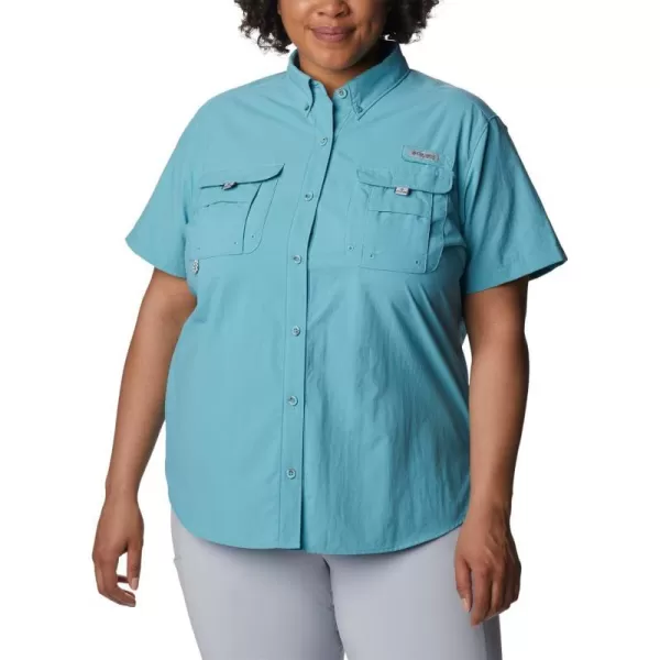 imageColumbia Womens Bahama Short Sleeve ShirtSea Wave