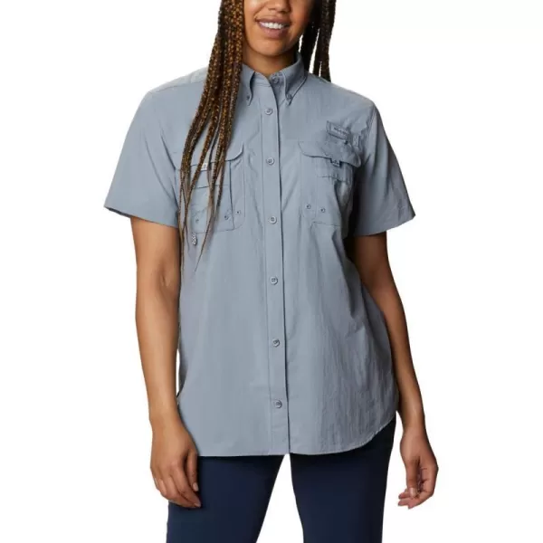 imageColumbia Womens Bahama Short Sleeve ShirtTrade Winds Grey