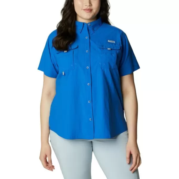 imageColumbia Womens Bahama Short Sleeve ShirtVivid Blue
