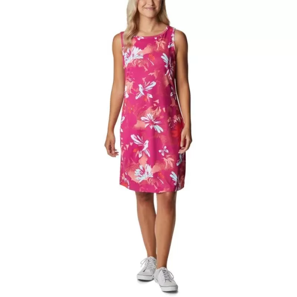 imageColumbia Womens Chill River Printed DressWild Fuchsia Daisy Party Multi