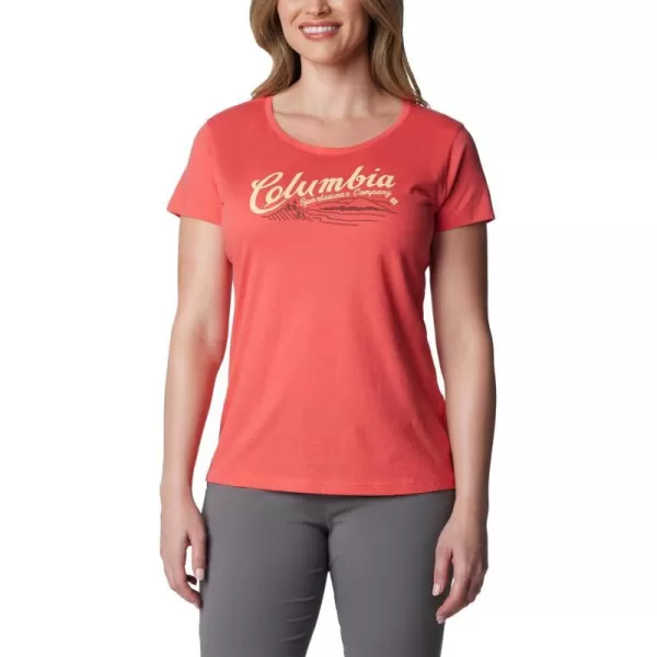 imageColumbia Womens Daisy Days Short Sleeve Graphic TeeJuicy HeatherSimply Scripted