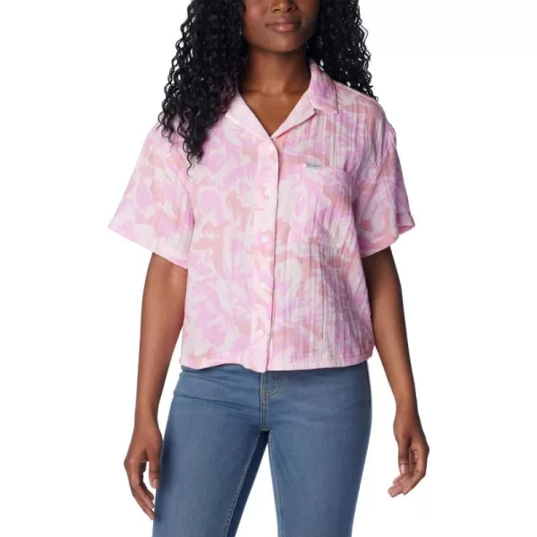imageColumbia Womens Holly Hideaway Breezy TopSalmon Rose Peonies