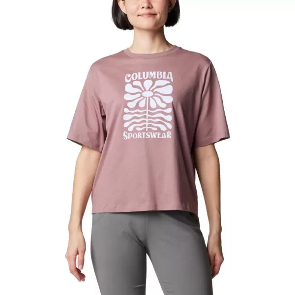 imageColumbia Womens North Cascades Relaxed TeeFigFloral Groove