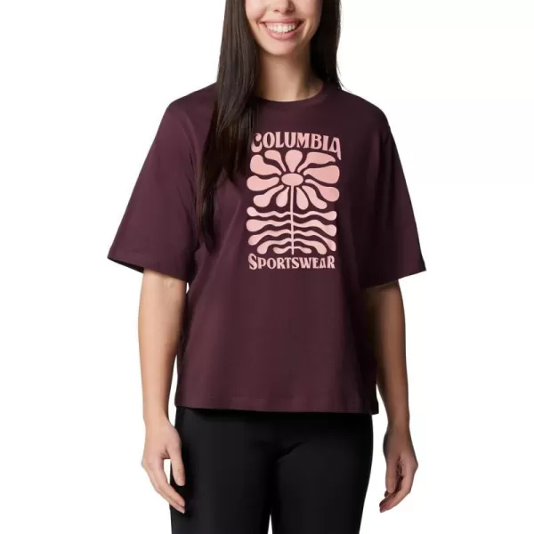 imageColumbia Womens North Cascades Relaxed TeeMoonvistaFloral Groove