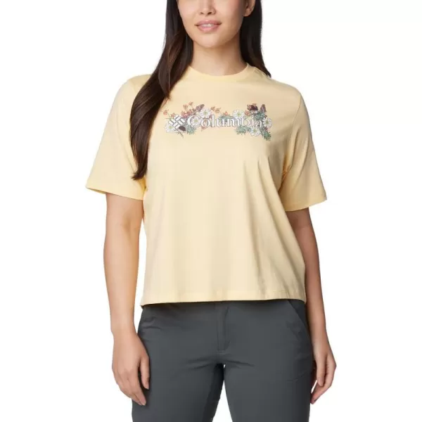 imageColumbia Womens North Cascades Relaxed TeeSunkissedBranded Bouquet