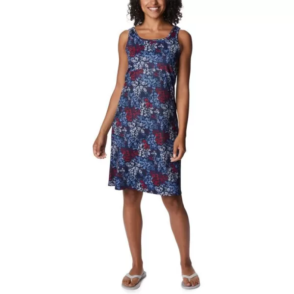 imageColumbia Womens PFG Freezer III DressCollegiate Navy Deep Sea Dash