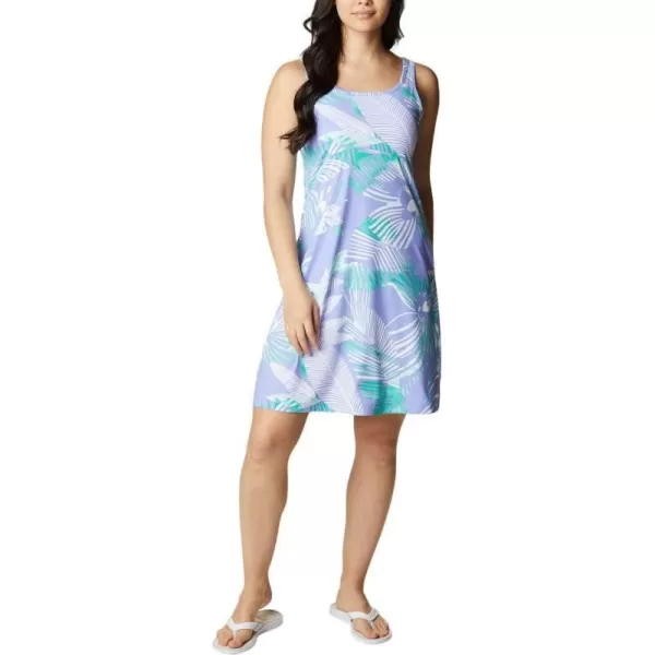imageColumbia Womens PFG Freezer III DressFairytale Stencil Hibiscus Print