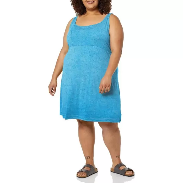 imageColumbia Womens PFG Freezer III DressStormy Blue Seaside Swirls Print