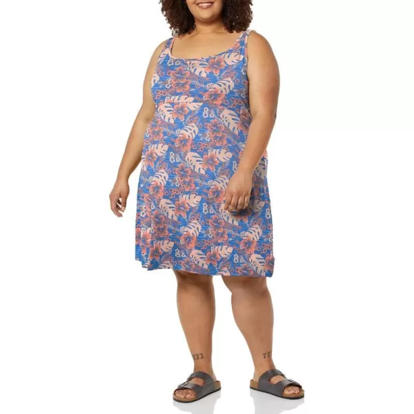 imageColumbia Womens PFG Freezer III DressStormy Blue Vacay Vibes Print