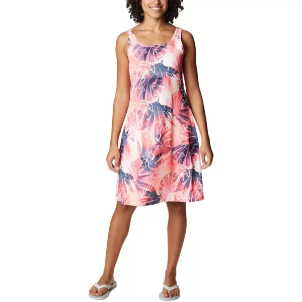 imageColumbia Womens PFG Freezer III DressTiki PinkShady Coves Print