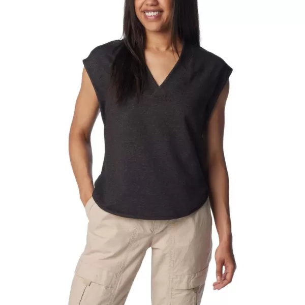 imageColumbia Womens Sage Lookout French Terry TopBlack