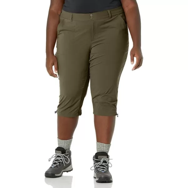 imageColumbia Womens Saturday Trail Plus Size II Knee PantsStone Green