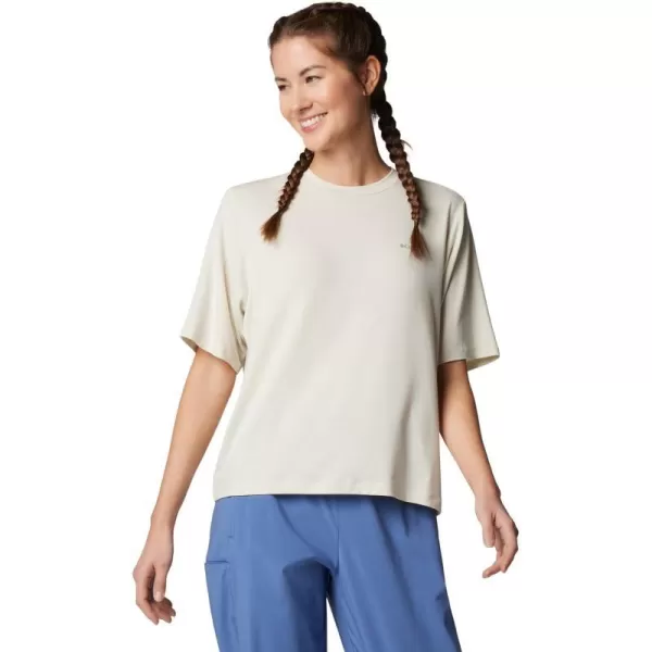 imageColumbia Womens Standard PFG Uncharted Tech Tee Short SleeveStoneW Best Cast