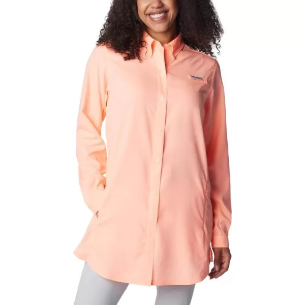 imageColumbia Womens Standard Tamiami Long Sleeve TunicTiki Pink
