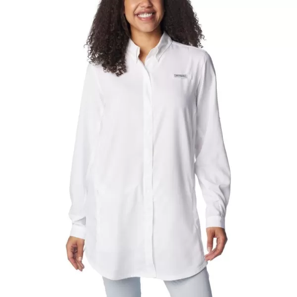 imageColumbia Womens Standard Tamiami Long Sleeve TunicWhite